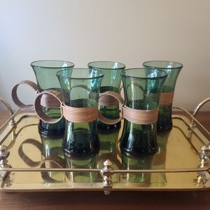 Mid Century Jacob E. Bang Tumblers